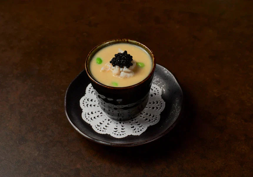 Recette japonaise : Chawanmushi au caviar (茶碗蒸し)