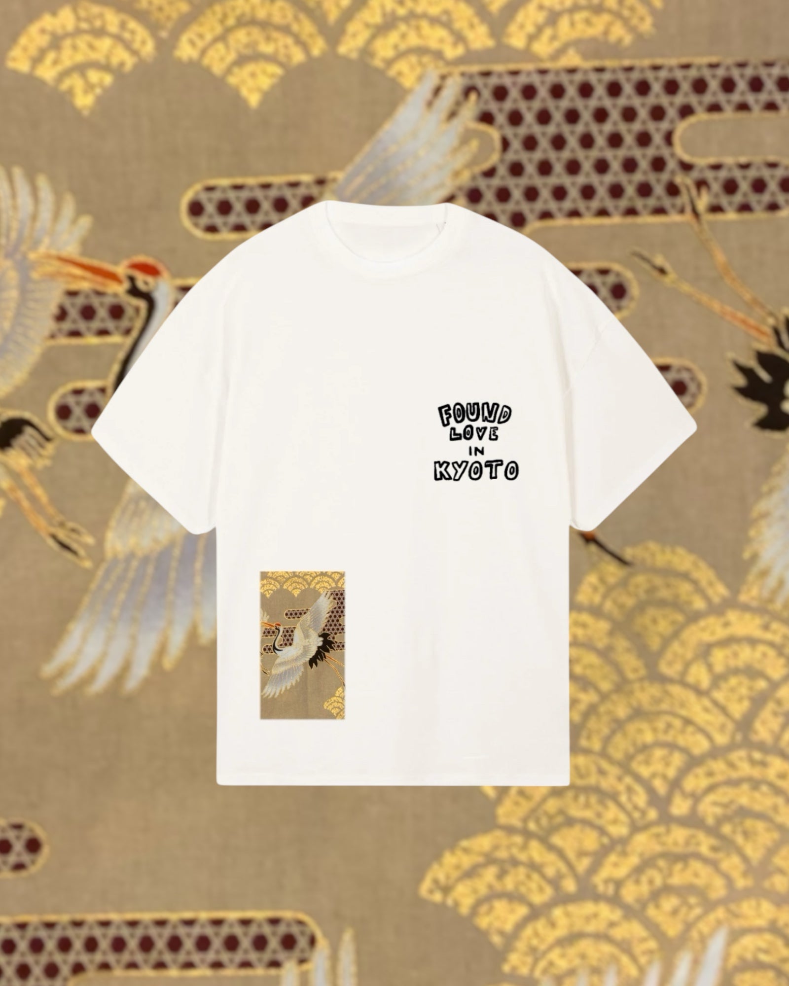 T-shirt Oversize FOUND LOVE IN KYOTO
