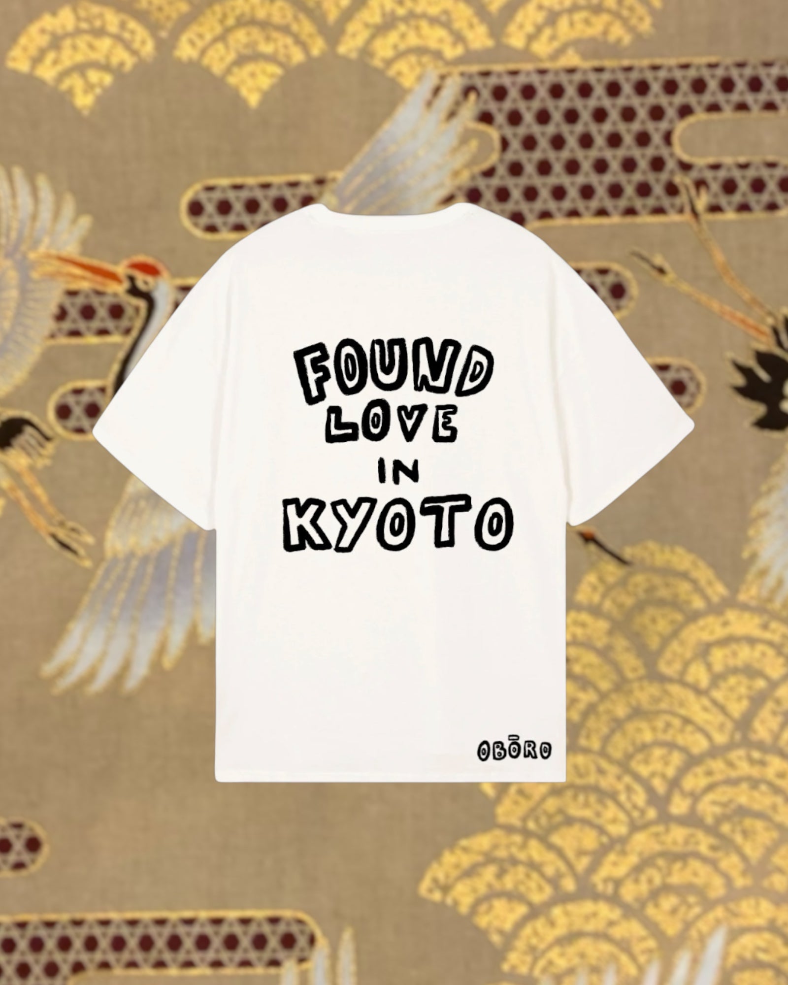 T-shirt Oversize FOUND LOVE IN KYOTO