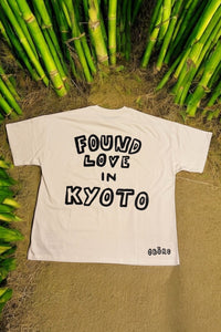 T-shirt Oversize FOUND LOVE IN KYOTO