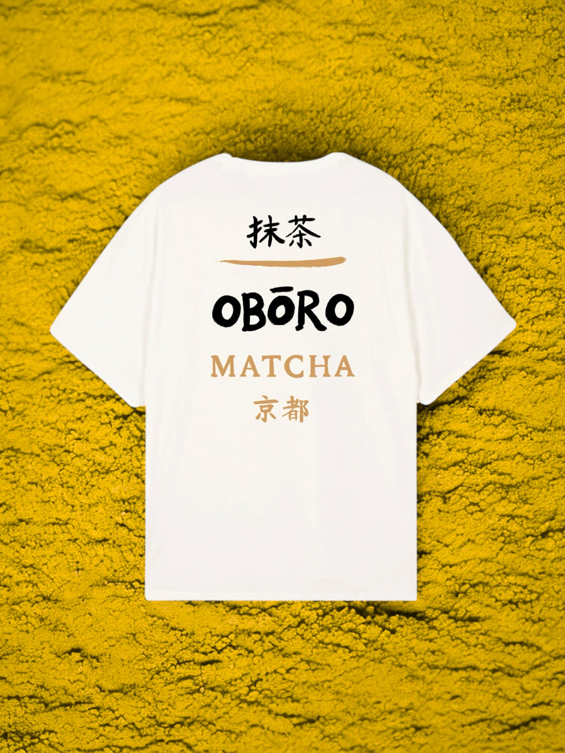 T-shirt GOLDEN MATCHA - Oversized