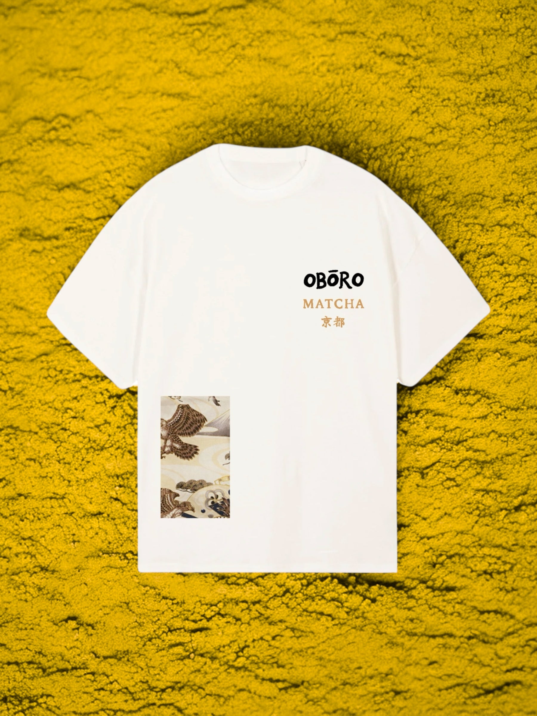 T-shirt GOLDEN MATCHA - Oversized